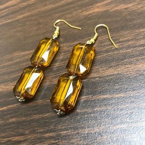 Gold Drop Handmade Earrings